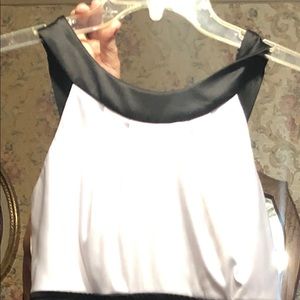 Teeze black and white dress. Like new.